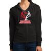 Women's Fitted Jersey Full Zip Hoodie Thumbnail