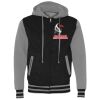 Unisex Heavyweight Varsity Full-Zip Hooded Sweatshirt Thumbnail
