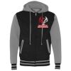 Unisex Heavyweight Varsity Full-Zip Hooded Sweatshirt Thumbnail