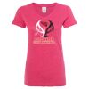 Women’s Glitter V-Neck T-Shirt Thumbnail
