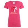 Women’s Glitter V-Neck T-Shirt Thumbnail